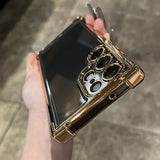 Plating Armor Transparent Case For Samsung