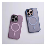 Heat Dissipation Hollow Shockproof Magnetic Case For iPhone