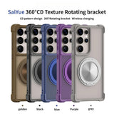 Military Armor Rotating Magnetic Stand Phone Case For Samsung