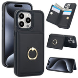 Shockproof Leather Ring Holder Case for iphone