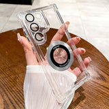 Luxury Plating Magnetic Case For Samsung