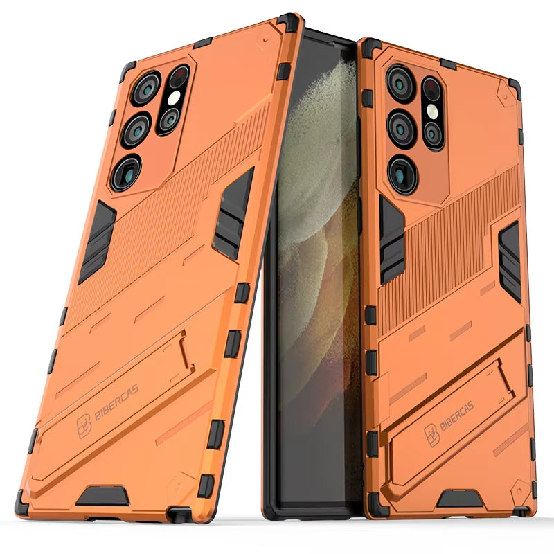 Armor Shockproof Magnetic Holder Stand Cases For Sumsung
