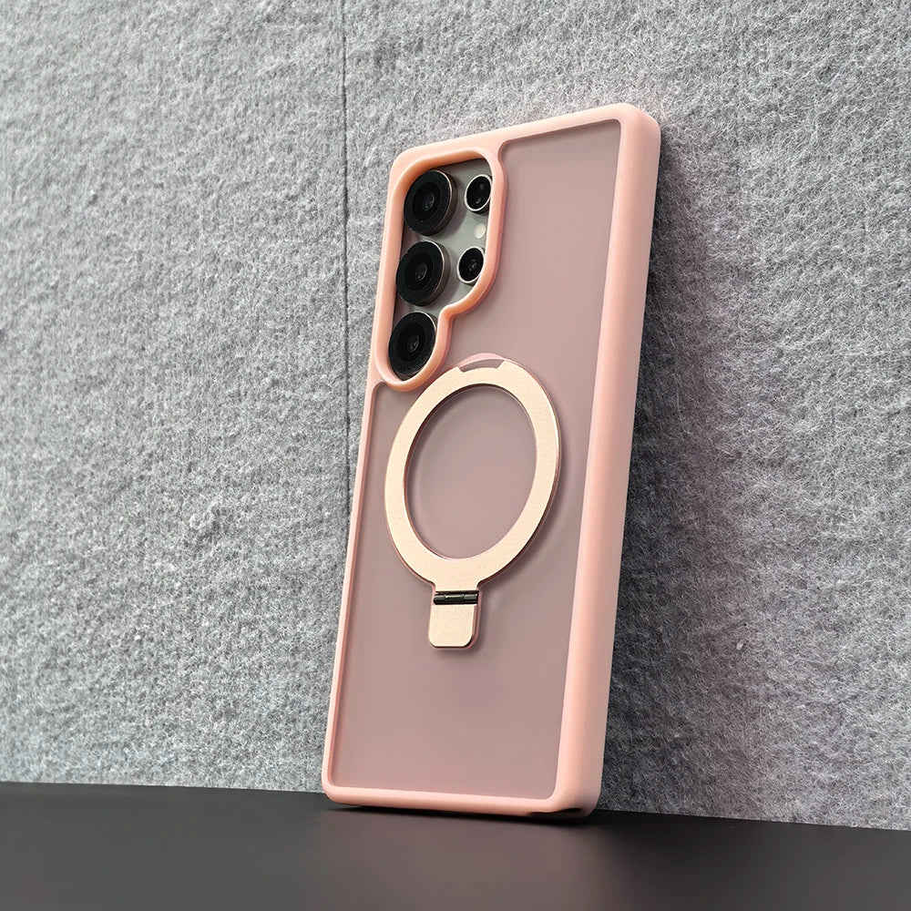 Magnetic Ring Holder Case For Samsung Galaxy