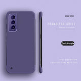 Thin Slim Hard PC Frameless Case For Samsung