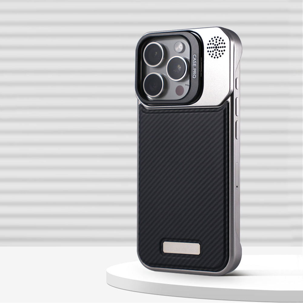 Luxury Frameless Carbon Fiber Pattern Slim Case for iPhone