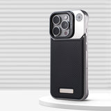 Luxury Frameless Carbon Fiber Pattern Slim Case for iPhone