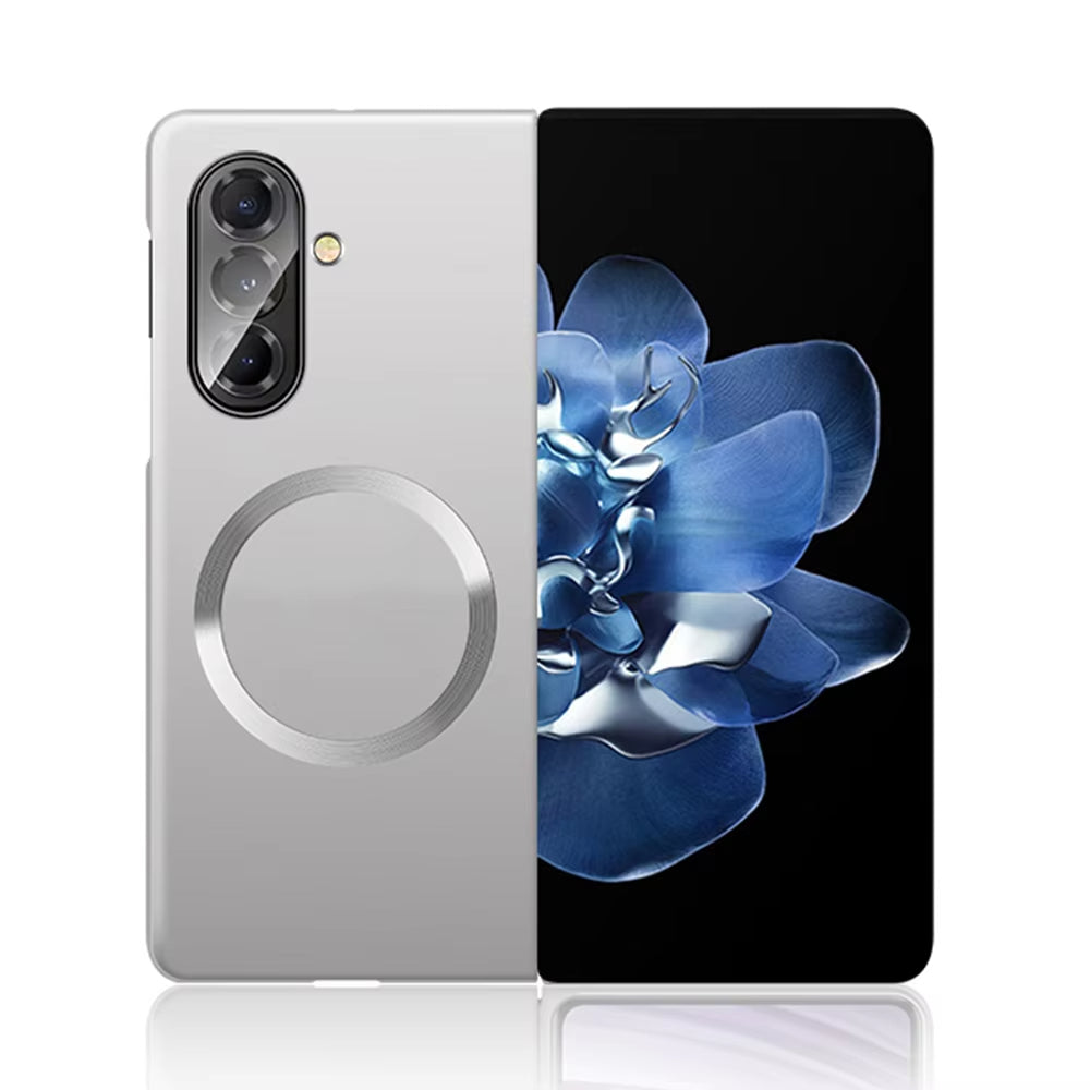 Ultra Thin Metal Paint Plating Magnetic Frosting Case For Samsung