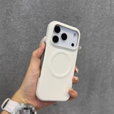Skin-Feel Magnetic Half-Wrap Leather Case for iphone