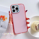 Luxury Jelly Candy Shockproof Case for iPhone