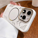 Luxury heat dissipation strong magnetic Magsafe case for iPhone