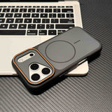 Magnetic Color Block Soft Touch Case for iphone