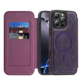 Magnetic Flip Card Holder Case for iphone