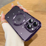 Magnetic Plating Case For iPhone