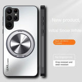 Luxury Matte Magsafe Magnetic Case for samsung