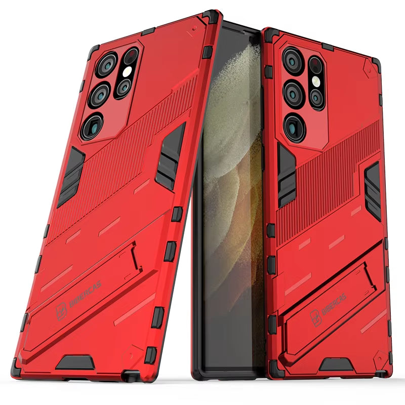 Armor Shockproof Magnetic Holder Stand Cases For Sumsung