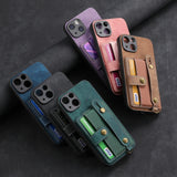 Wrist Lanyard Card Holder Kickstand Case for iphone