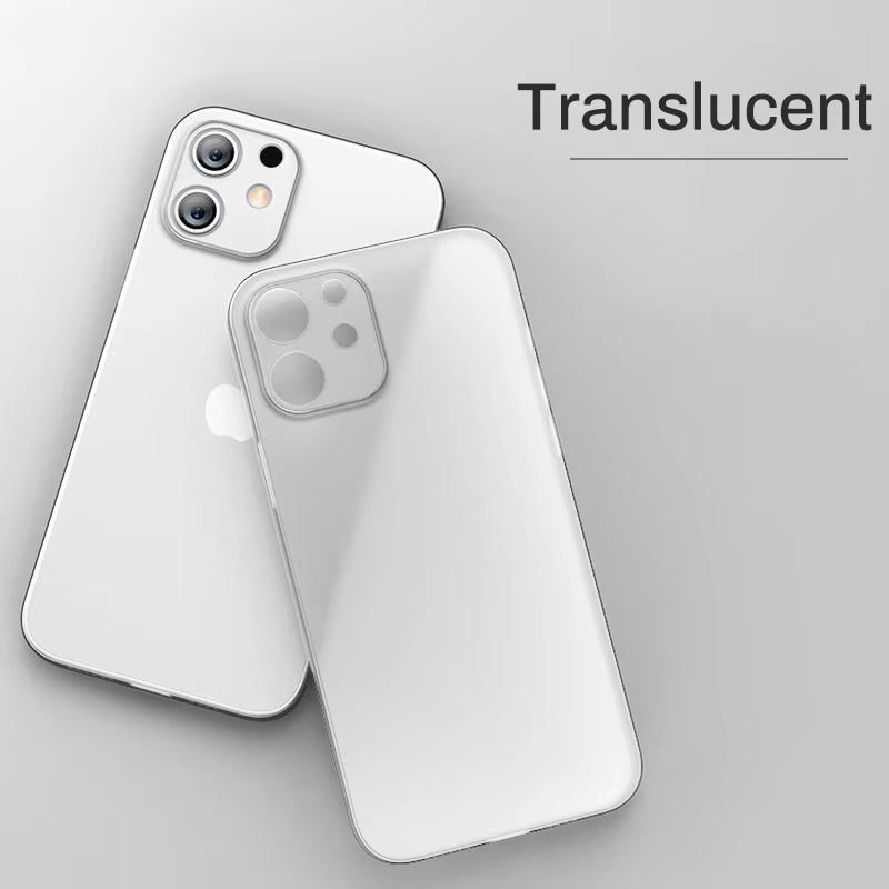 New 0.2MM Ultra Thin Matte PP Case For iphone