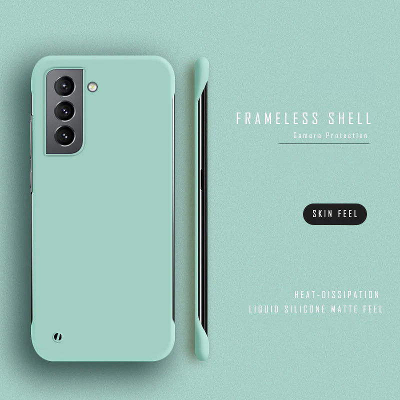 Thin Slim Hard PC Frameless Case For Samsung