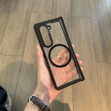 Luxury Transparent for Magsafe Case for Samsung Z Fold