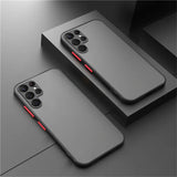 Protect Lens Hard PC Matte Case For Samsung