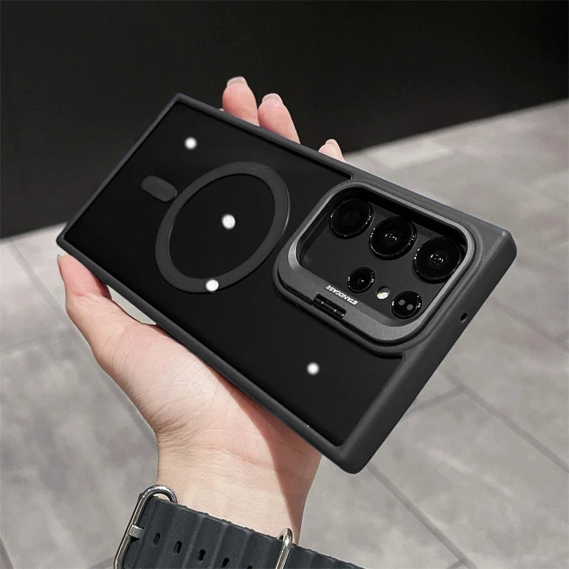 Metal Camera Bracket Stand Case For Samaung