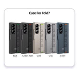 Ultra-thin matte wrist strap with front film case for Samsung