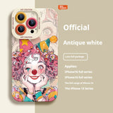 Super popular clown niche all-inclusive anti-fall Case for iPhone
