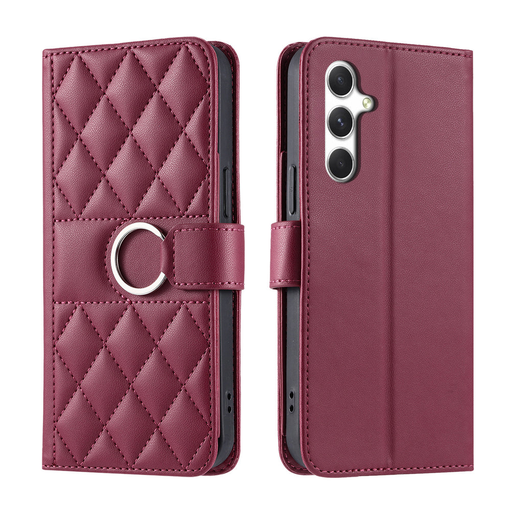 Leather Wallet Ultra Flip Case For Samsung Galaxy