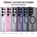 Luxury Metal Stand Magsafe Case For Samsung