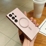 Luxury Shockproof Magnetic Wireless Charging For Magsafe Cases For Samsung