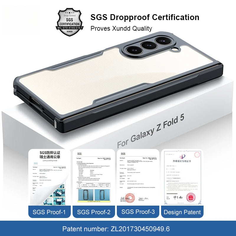 Anti-drop transparent Case For Samsung