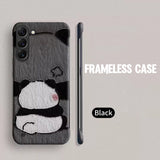 Hard PC Frameless Panda Case For Samsung