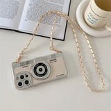 Classic Retro Camera Lanyard Case for iPhone