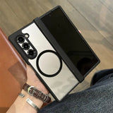 Luxury Transparent for Magsafe Case for Samsung Z Fold