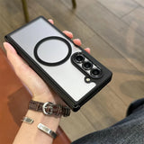 Luxury Transparent for Magsafe Case for Samsung Z Fold