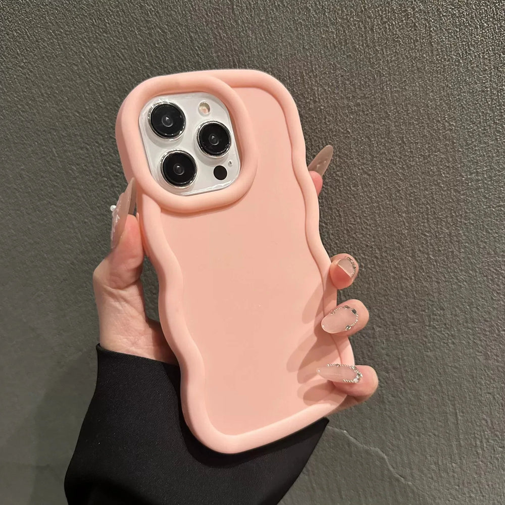 Fashion Soft Curly Wave Case for iPhone