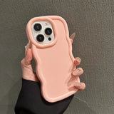 Fashion Soft Curly Wave Case for iPhone