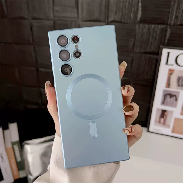 Slim Soft TPU Shockproof Magnetic Case for Samsung
