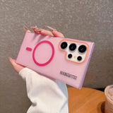 Luxury Magnetic Wireless Charge Magsafe Case For Samsung