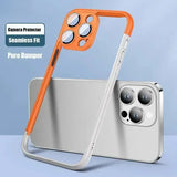 Contrast Metal Bumper Frame iPhone Case