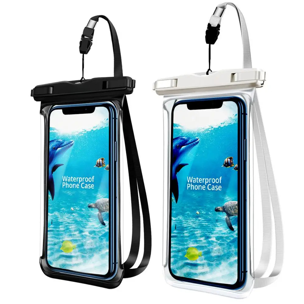 Full View Waterproof Transparent Swimming Pouch Case for Phone