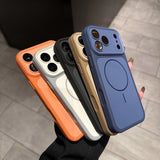Shockproof Magnetic Soft Touch Case for iphone
