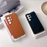 Liquid Silicone Solid Color Soft Phone Case For Samsung