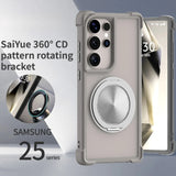 Military Armor Rotating Magnetic Stand Phone Case For Samsung