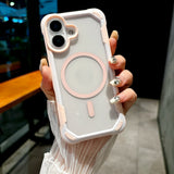 Transparent Hard Shockproof Armor Case For iPhone