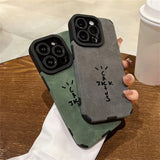 Flip leather phone case for iphone