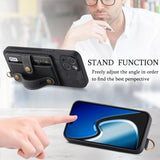 Wrist Lanyard Card Holder Kickstand Case for iphone