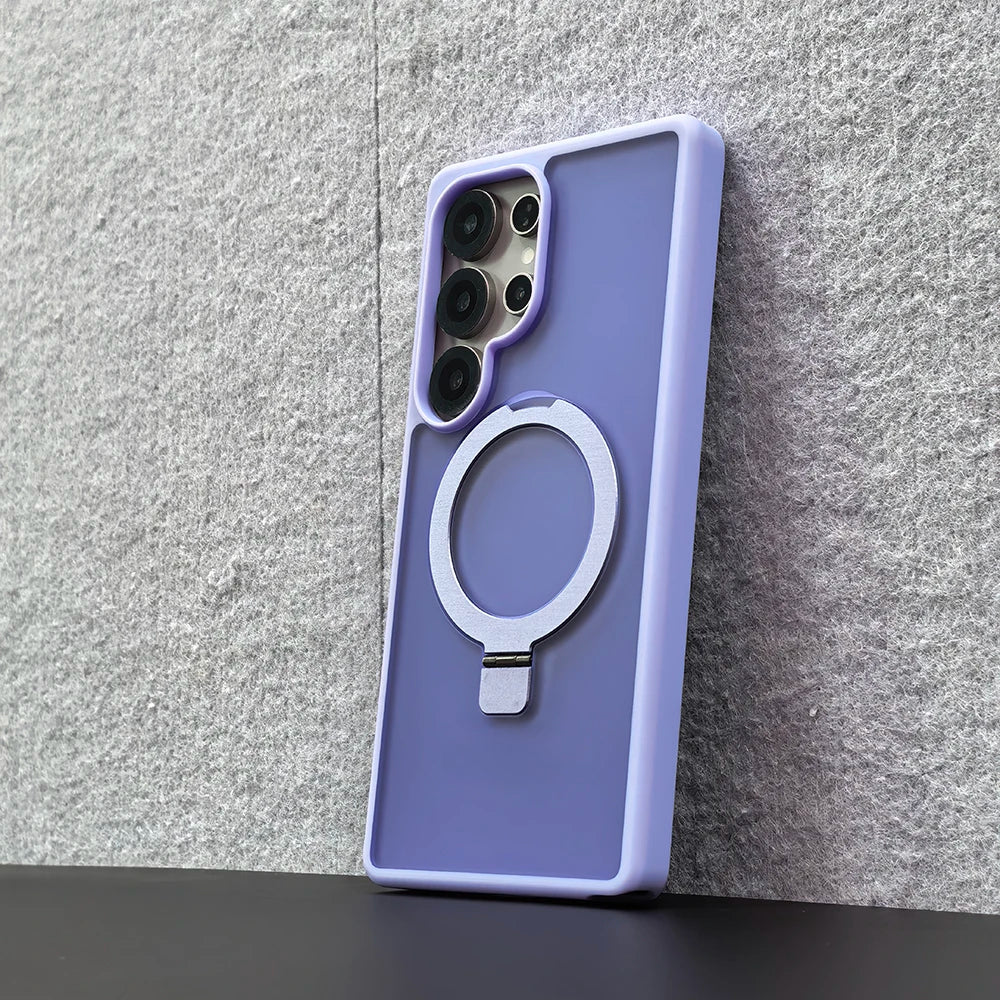 Magnetic Ring Holder Case For Samsung Galaxy