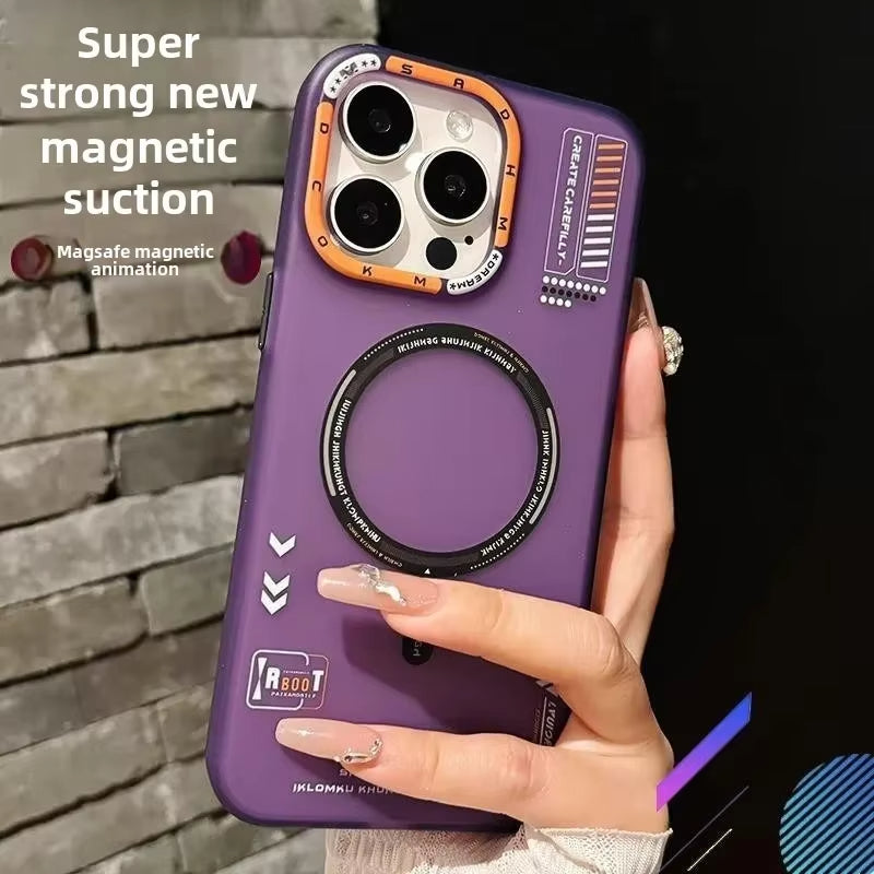 Matte Magnetic Phone Case For iPhone