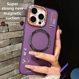 Matte Magnetic Phone Case For iPhone